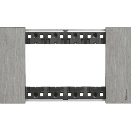 Rama ornament 4 module Bticino Living Now KA4804ZG, otel