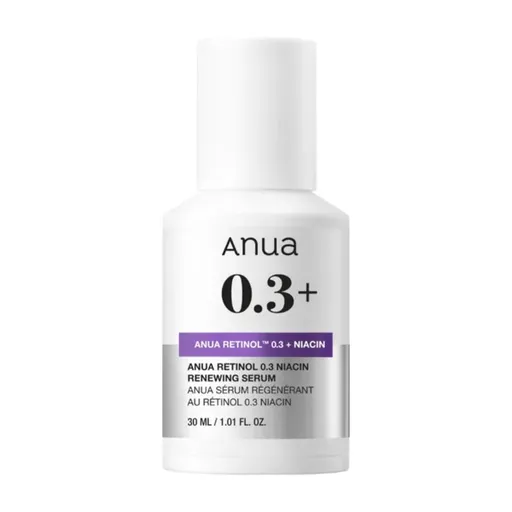 Anua Ser regenerator facial Nano Retinol 0.3% + Niacin (Renewing Serum) 30 ml