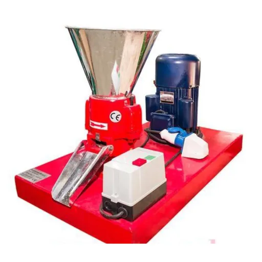 Granulator furaje Eurogran 120, 100 Kg/h, 1 matrita inclusa 4 mm, motor inclus de 3 Kw, transmisie curea, monofazat 230V