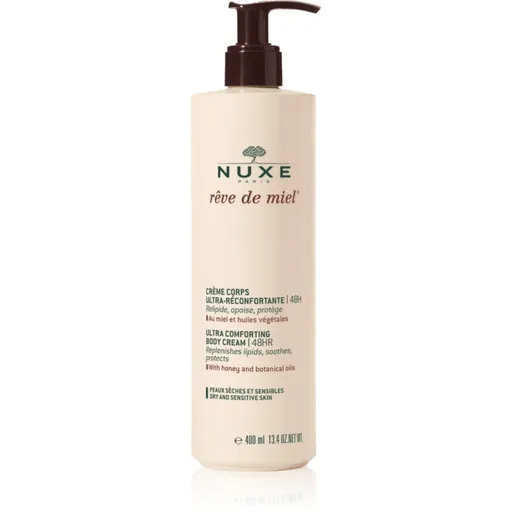 Nuxe Rêve de Miel Miel Ultra-Comforting Body Cream crema de corp hidratanta cu miere 400 ml