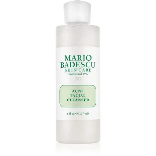 Mario Badescu Acne Facial Cleanser gel de curățare pentru tenul gras, predispus la acnee 177 ml