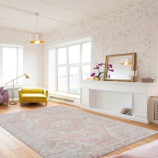 Covor, Woopamuk193, 80x300 cm, Crem