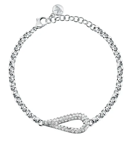 Morellato Brățară din oțel cu cristale pentru femei Rolo Design SAYP28
