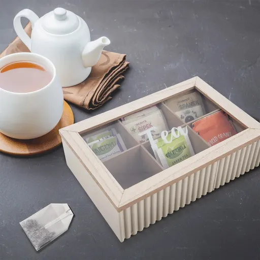 Caseta pentru pliculețe de ceai