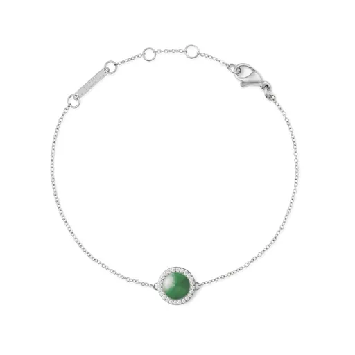 Daniel Wellington Brățară elegantă cu jad și cristale DW00401436