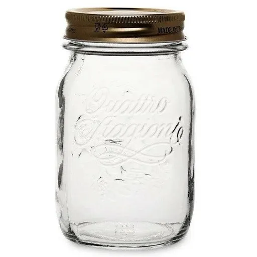 Bormioli Rocco Borcan din sticlă cu capac QuattroStagioni, 500 ml, 500 ml