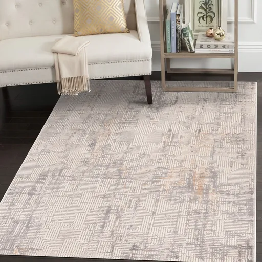 Covor, Motto 4481, 80x300 cm, Gri / Bej / Maro