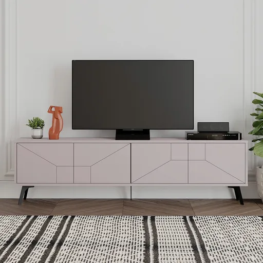 Comoda TV, Hanah Home, Dune, 180x50x29.6 cm, Mocha