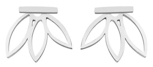 Troli Cercei de design din oțel 2in1