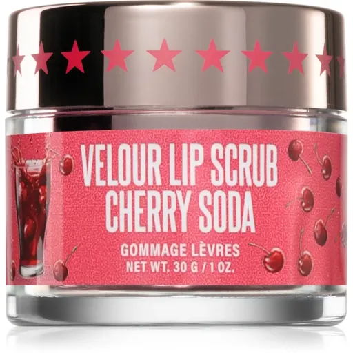 Jeffree Star Cosmetics Velour Lip Scrub Exfoliant pentru buze Cherry Soda 30 g