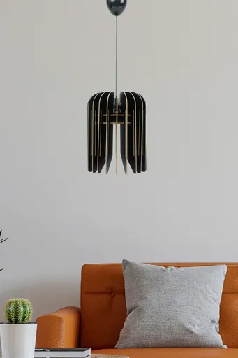 Lustra, Opviq, 390FLH1591, Negru