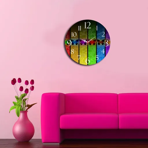 Ceas de perete, Ms-40, ø40 cm, Multicolor