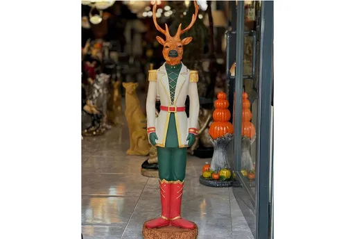 Decoratiune, CY0683, 10x10x36 cm, Poliester, Multicolor