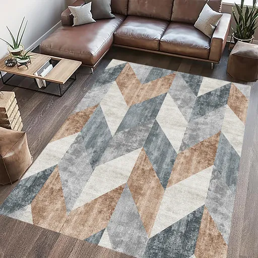 Covor cu print, Devon, Heinner, 200x300 cm, poliester, multicolor