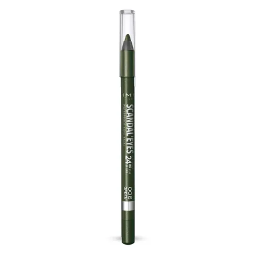 Rimmel Creion impermeabil pentru ochi Scandal Eyes 24H (Waterproof Kohl Kajal) 1,3 g 006 Green