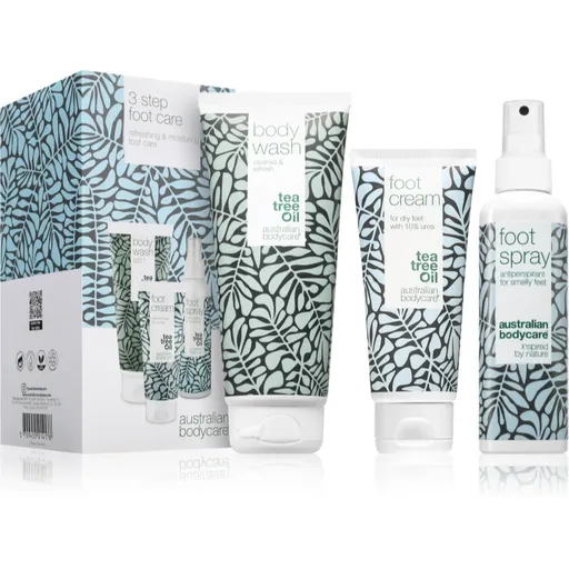 Australian Bodycare 3 Steps Foot Care set cadou pentru picioare