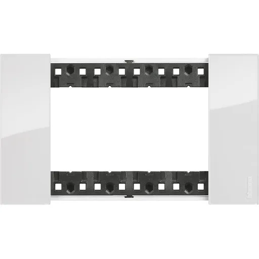 Rama ornament 4 module Bticino Living Now KA4804DW, ice