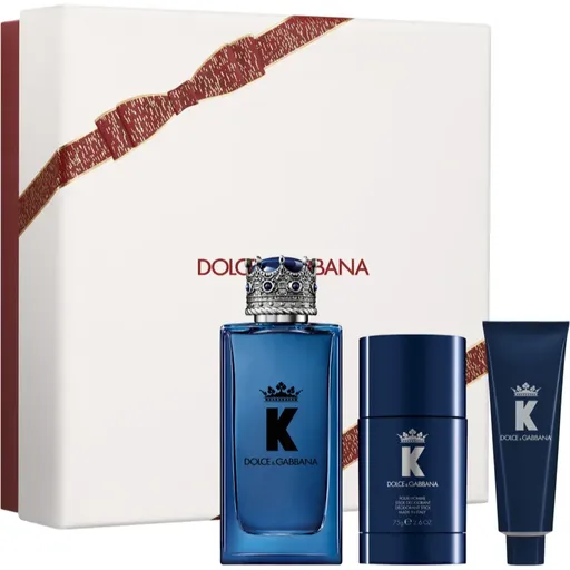 Dolce&Gabbana K by Dolce & Gabbana EDP Trio Gift Set set cadou pentru bărbați