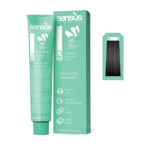 Vopsea de Par Permanenta Sensus MC2 5.1, 100 ml