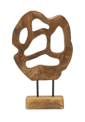 Mauro Ferretti Sculptura Lubang Tec cm 25X10X38 | Aosom Romania