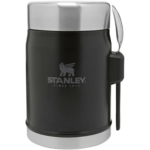 STANLEY termos pentru mâncare 400 ml culingură/furculiță, negru mat, negru