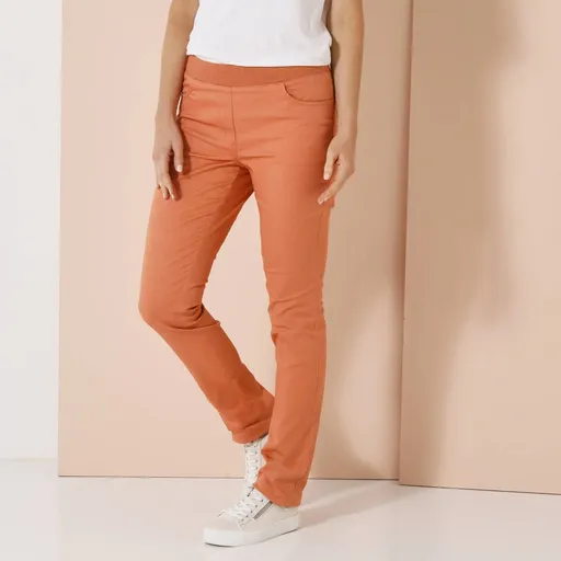 Pantaloni lungi confortabili cu talie elastică