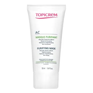 Topicrem AC Purifying Mask mască de curățare pentru piele uleioasă 50 ml