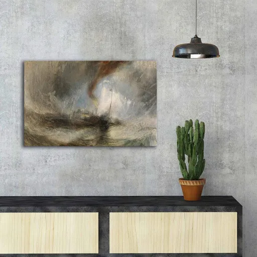 Tablou decorativ, FAMOUSART-083, Dimensiune: 45 x 70 cm, Multicolor