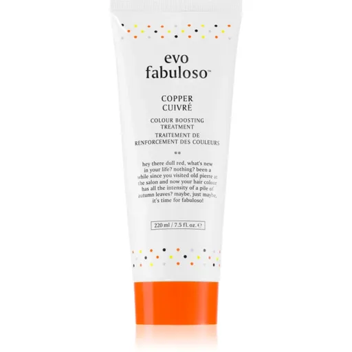 EVO Fabuloso Colour Boosting Treatment balsam pentru a evidentia culoarea parului culoare Copper 220 ml