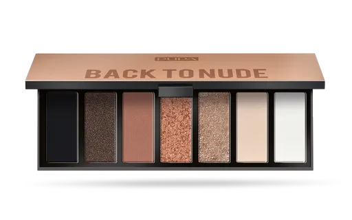PUPA Milano Paletă cu farduri de ochi (Make-up Stories Compact Palette) 13,3 g 001 Back to Nude