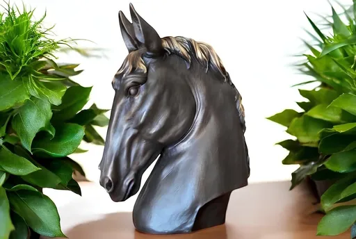 Decoratiune, CY0448, 43x30x15 cm, Poliester, Maro