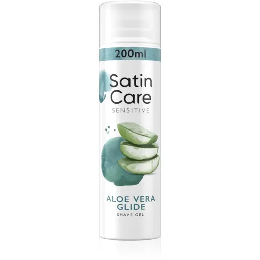 Gillette Venus Satin Care gel pentru bărbierit pentru femei Aloe Vera 200 ml