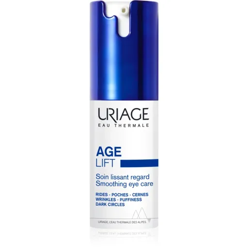 Uriage Age Lift Smoothing Eye Care tratament pentru ochi pentru minimalizarea liniilor subtiri cu retinol 15 ml