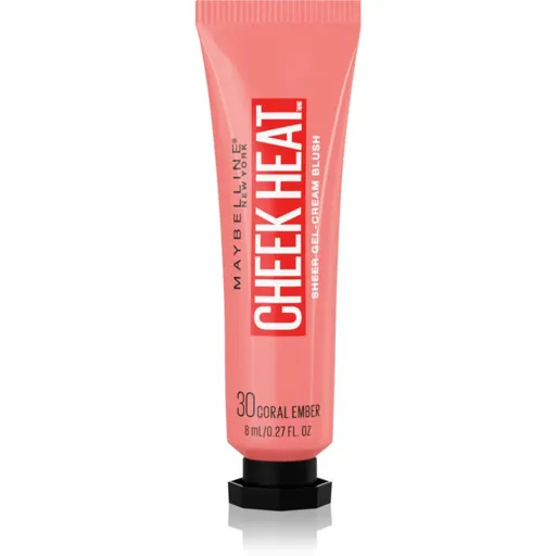 MAYBELLINE NEW YORK Face Studio Cheek Heat blush cremos culoare 30 Coral Ember 10 ml