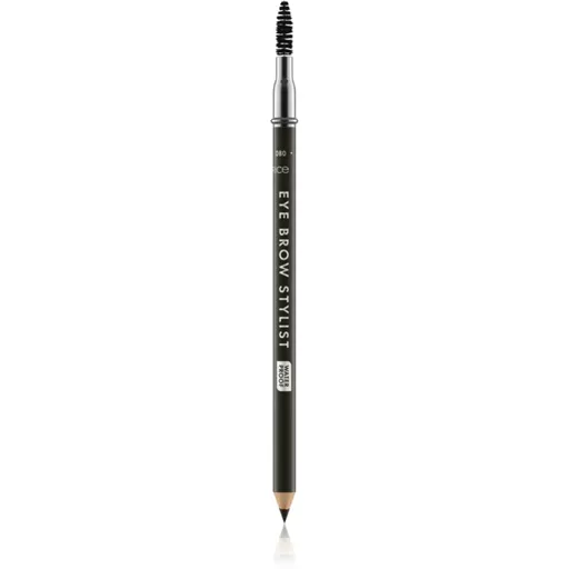 Catrice Eye Brow Stylist creion pentru sprancene cu pensula culoare 080 Back To Black 1 g