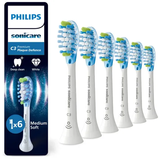 Philips Sonicare Premium Plaque Defense HX9046/87 capete de schimb pentru periuta de dinti 6 buc