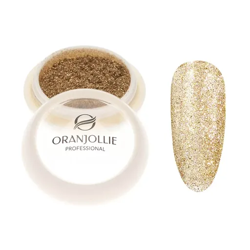 Pigment Unghii Holografic 019, W5 Oranjollie 5g