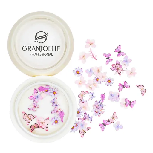 Decor Unghii Lemn, Oranjollie - C001