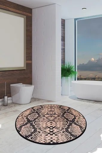 Covoras de baie, L'essentiel Maison, Snake (140), Multicolor