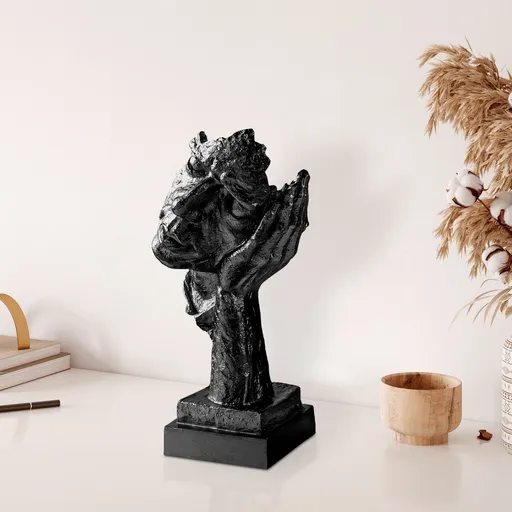 Decoratiune, Yak-030-C, Poliester, Negru