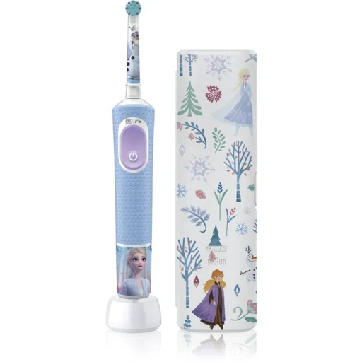 Oral-B PRO Kids 3+ Frozen periuta de dinti electrica cu sac pentru copii Frozen 1 buc