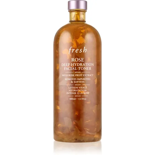 fresh Rose Deep Hydration Facial Toner tonic hidratant de trandafir 400 ml