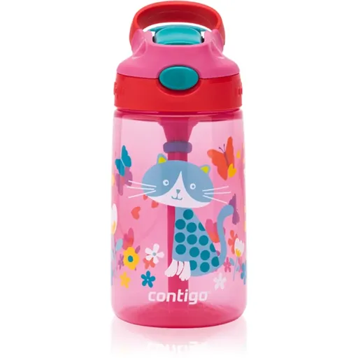 Contigo Gizmo Flip sticla pentru apa pentru copii Cherry Cat 420 ml