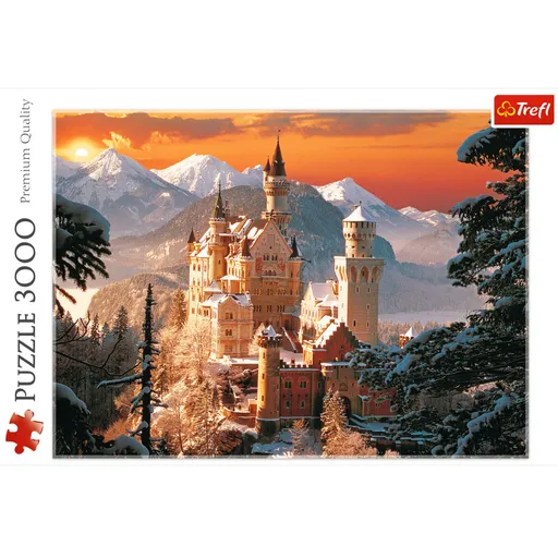 Puzzle Neuschwanstein iarna