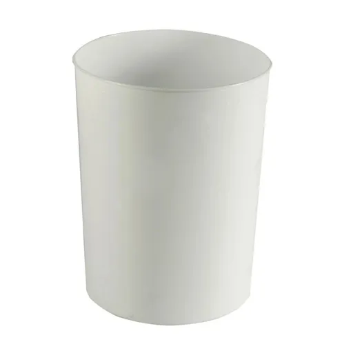 Coș de gunoi Denox Papper 11 l, alb, alb