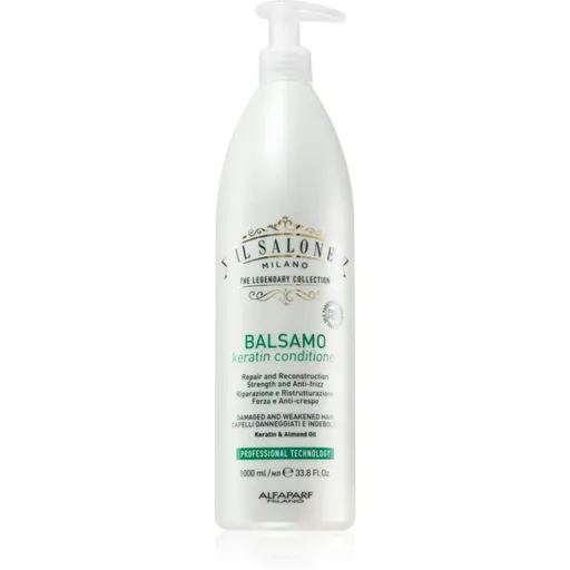 Alfaparf Milano Il Salone Milano Keratin balsam pentru regenerare pentru par deteriorat 1000 ml