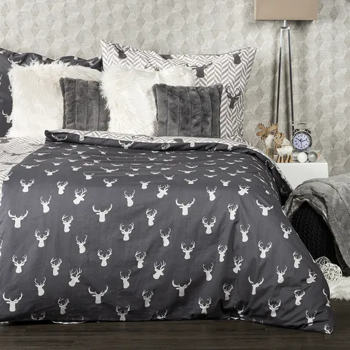 Lenjerie de pat din bumbac 4Home Reindeer, 140 x 200 cm, 70 x 90 cm, 140 x 200 cm, 70 x 90 cm