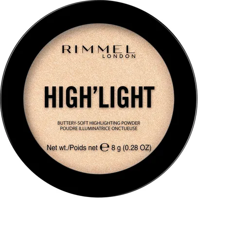 Rimmel Iluminator High´light (Buttery Soft Highlighting Powder) 8 g 001 Champagne