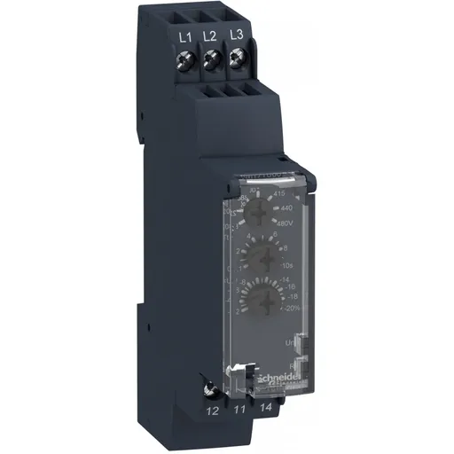 Releu de control multifunctional Rm17-Te - interval 183 - 528 V C.A Schneider RM17TE00