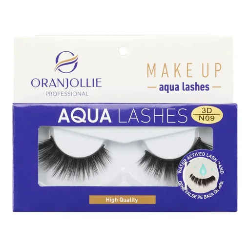 Gene False 3D pe Baza de Apa Aqua Lash N09